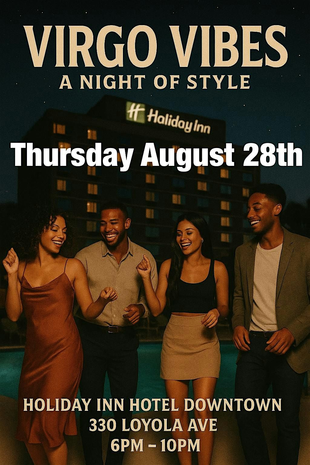 VIRGO VIBES: A NIGHT OF STYLE, 28 August | Event in New Orleans | AllEvents