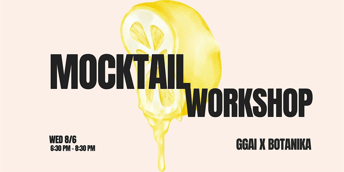 Sober Curious & Seriously Sippable: A Mocktail Workshop, 6 August | Event in Salt Lake City | AllEvents