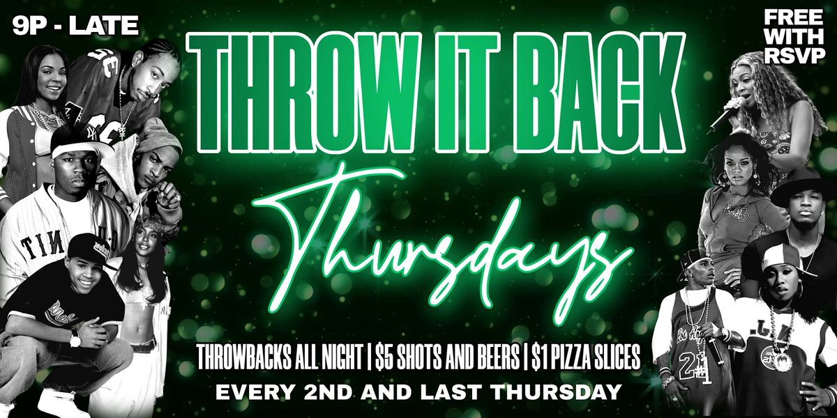 THROW IT BACK THURSDAY: Throwbacks, DJ's, $5 Drink Specials, $1 Pizza | Event in Honolulu | AllEvents
