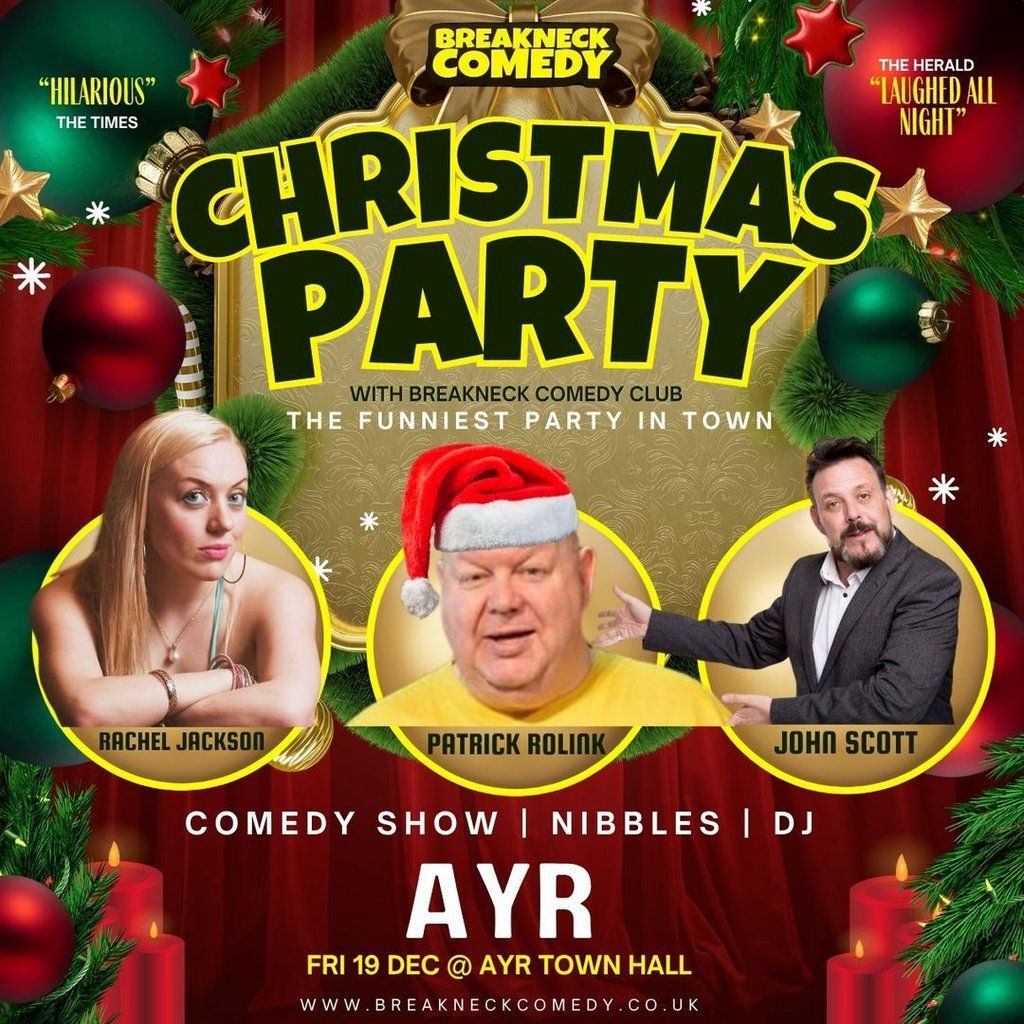 Christmas Party Comedy Show, 19 December | Event in Ayr | AllEvents