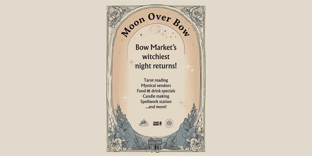 Moon Over Bow at Bow Market, 30 October | Event in Somerville | AllEvents