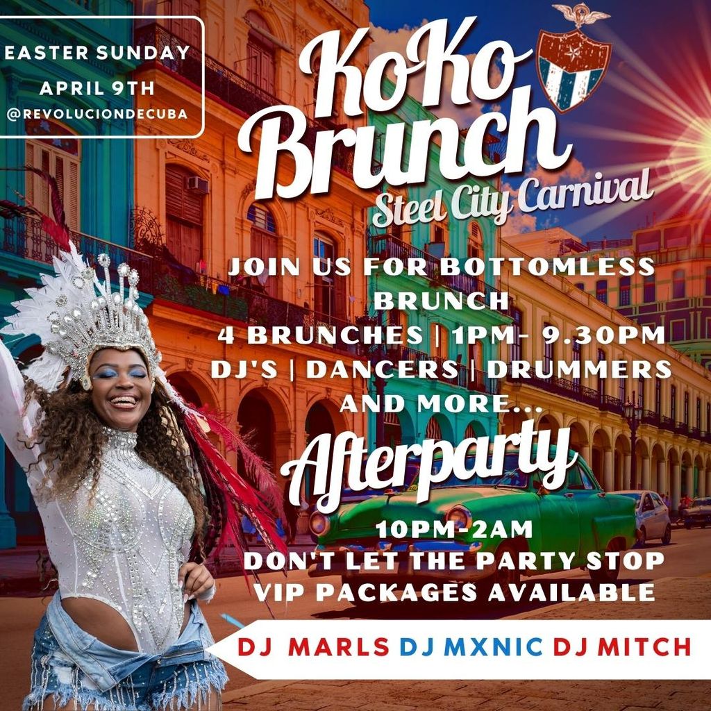 KOKO Brunch Steel City Carnival, Revolucion De Cuba, Sheffield, April 9