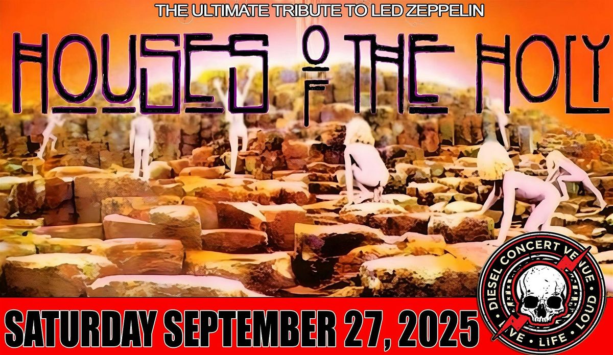 Hosues of the Holy - The Ultimate Tribute to Led Zeppelin, 27 September | Event in Chesterfield | AllEvents
