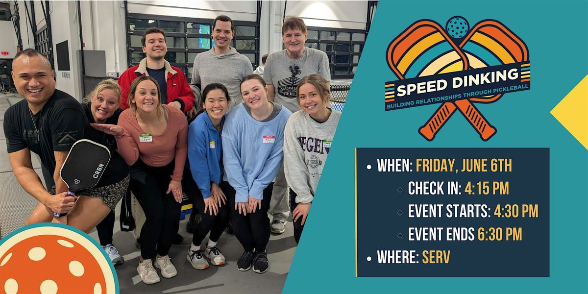 Speed Dinking - Building Relationships through Pickleball, 6 June | Event in Overland Park | AllEvents