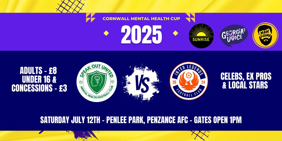 Cornwall Mental Health Cup, 12 July | Event in Penzance | AllEvents