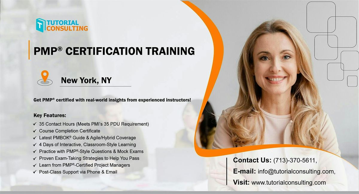 Accelerate Your Career – PMP® Certification in New York, NY, 17 January | Event in New York | AllEvents