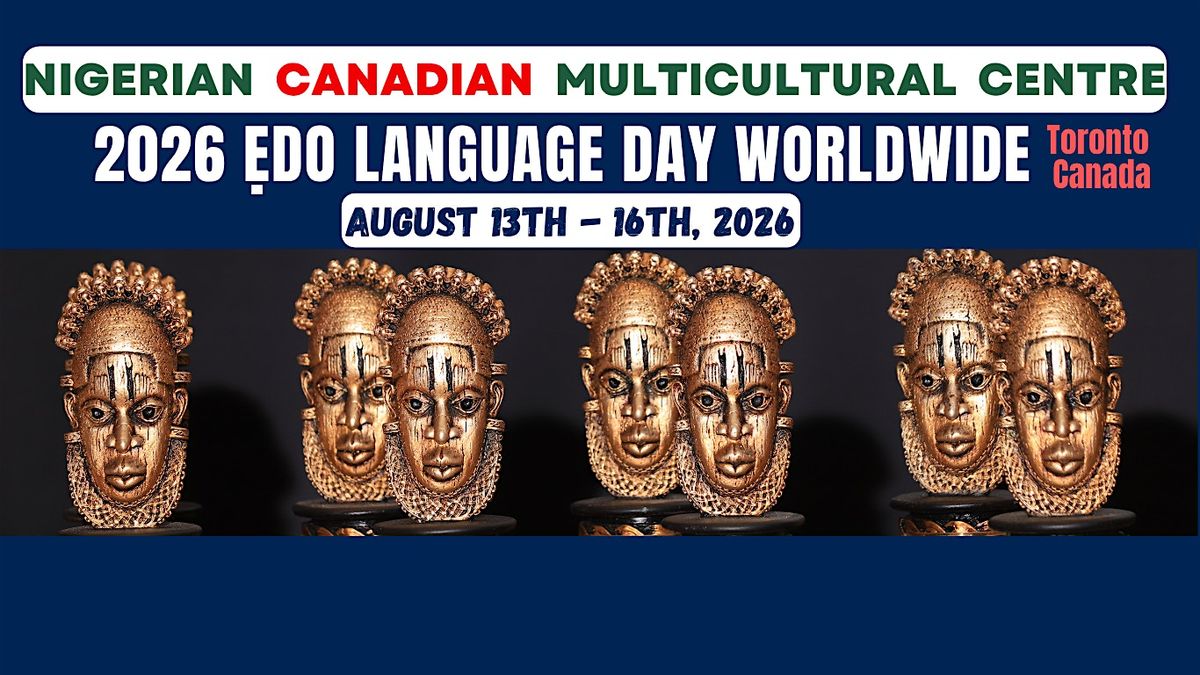 Beyond Borders: Edo Language Day and Canadian Multiculturalism, 13 August | Event in Toronto | AllEvents