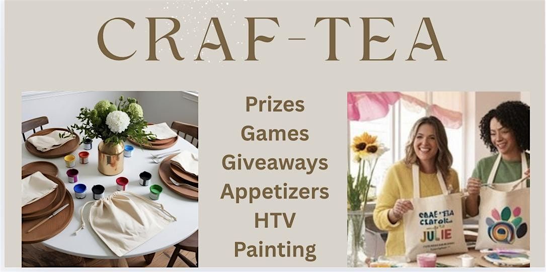Craf-Tea With Julie - Vinyl Crafts (Cricut and Siser), 9 August | Event in Dartford | AllEvents