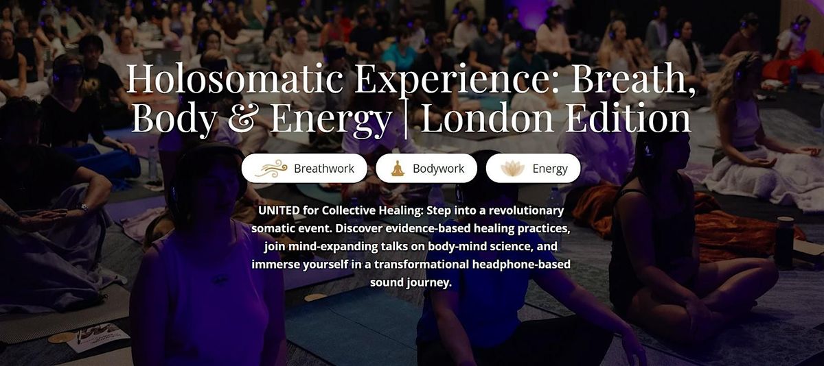 Holosomatic Experience: Breath, Body & Energy | Berlin Edition, Oct.2025, 9 October | Event in Berlin