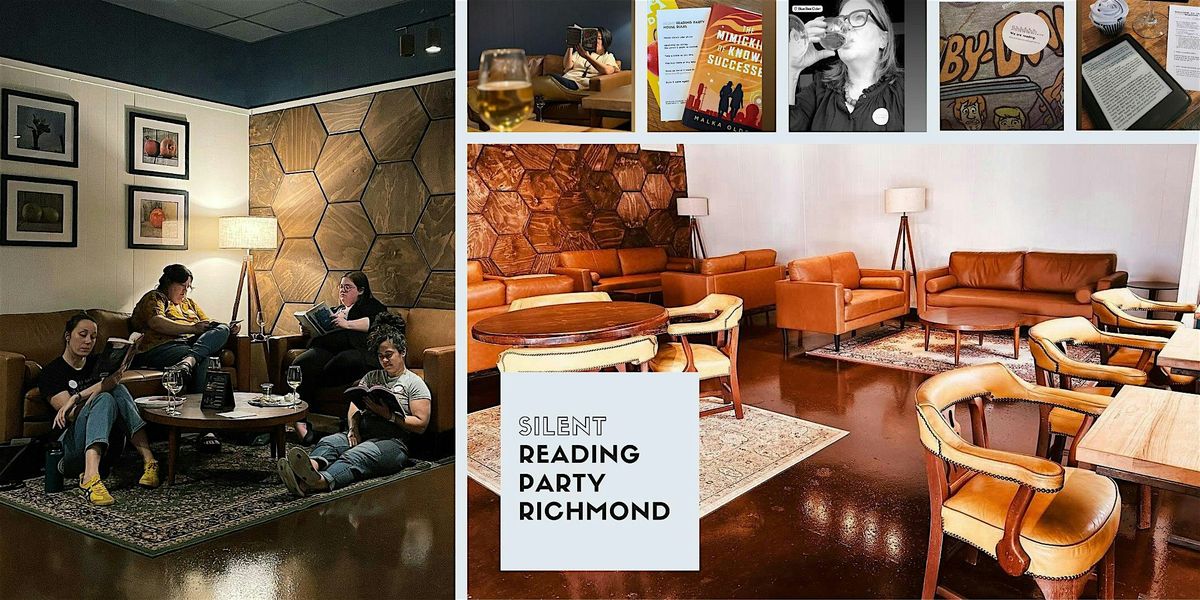 Silent Reading Party Richmond - August 2025, 12 August | Event in Richmond | AllEvents