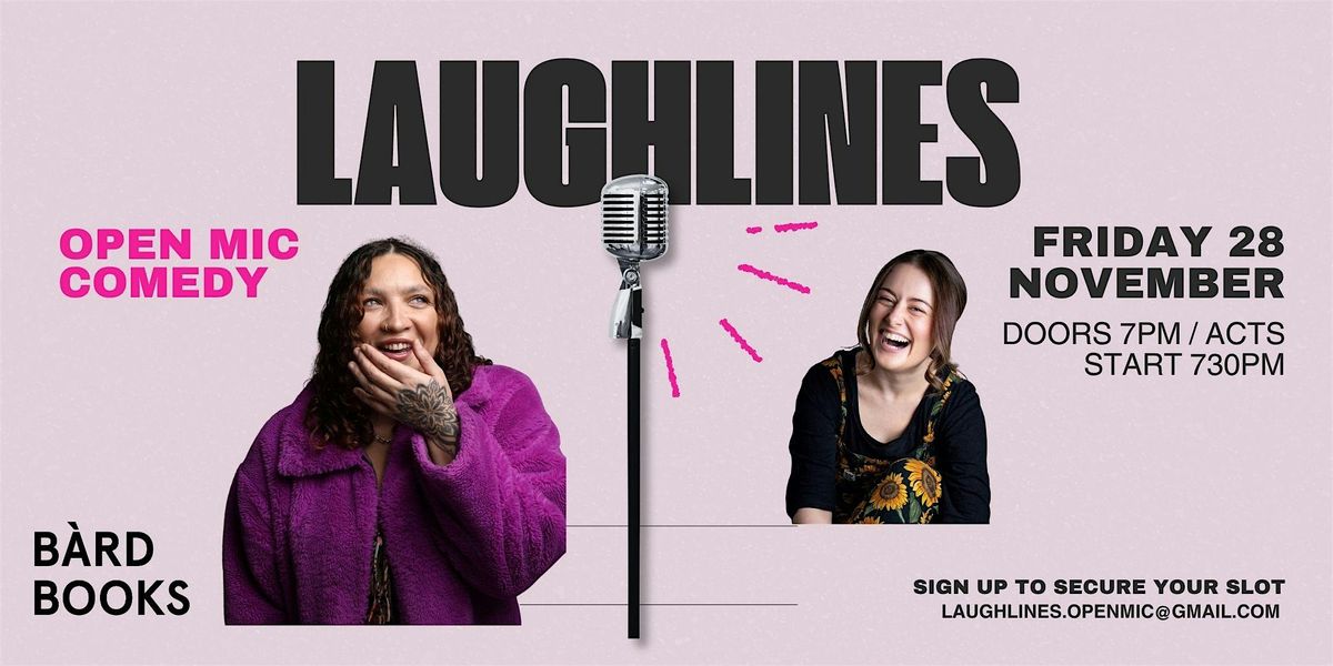 Laughlines open mic comedy, 28 November | Event in London | AllEvents