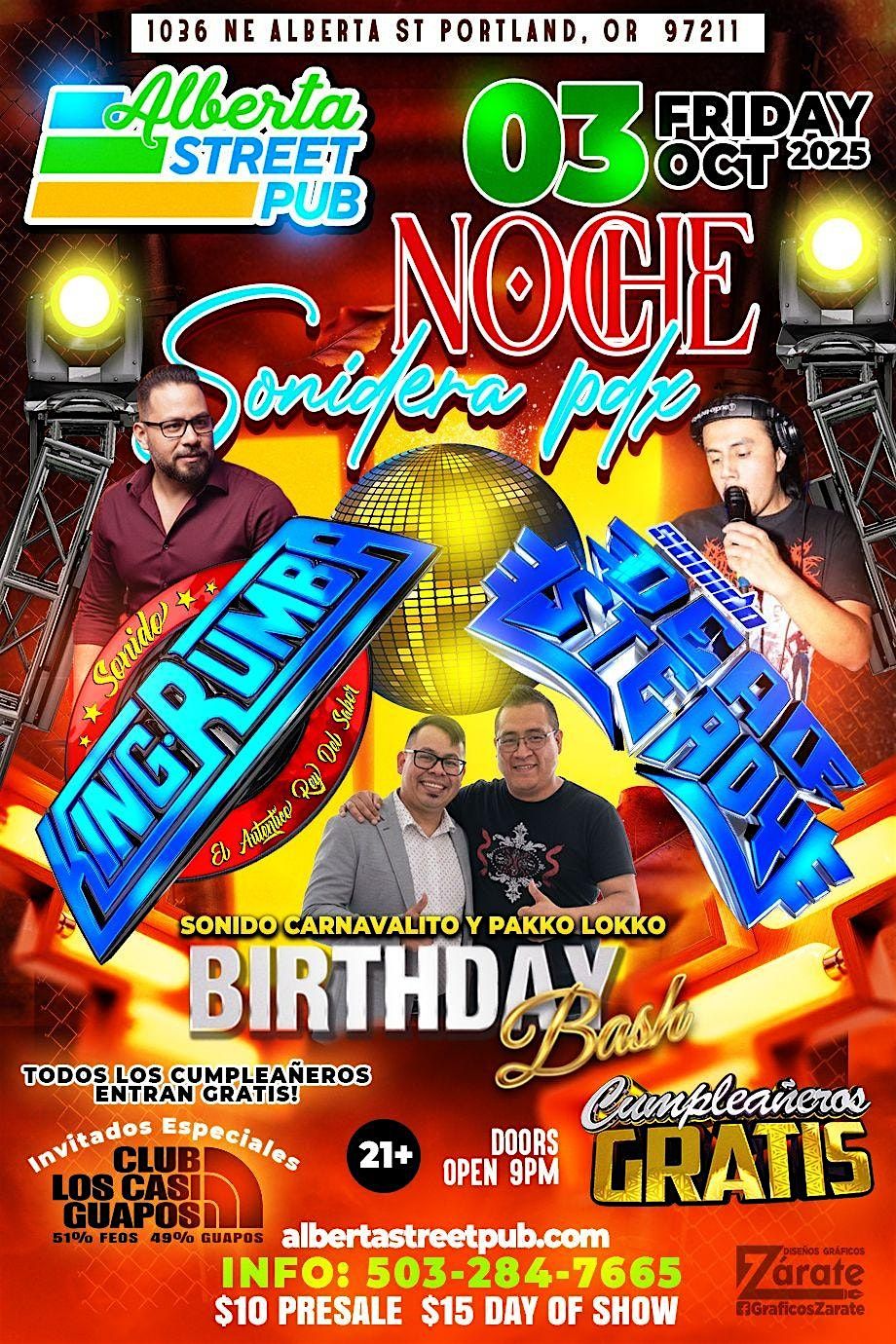 Noche Sonidera en PDX!, 3 October | Event in Portland | AllEvents