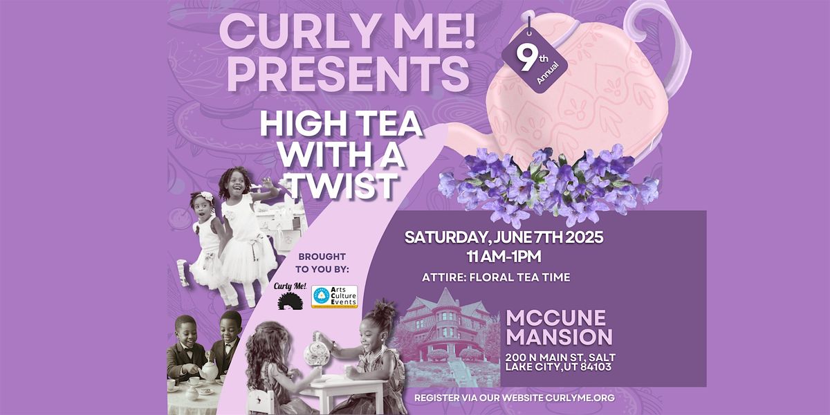 High Tea with A Twist, 7 June | Event in Salt Lake City | AllEvents