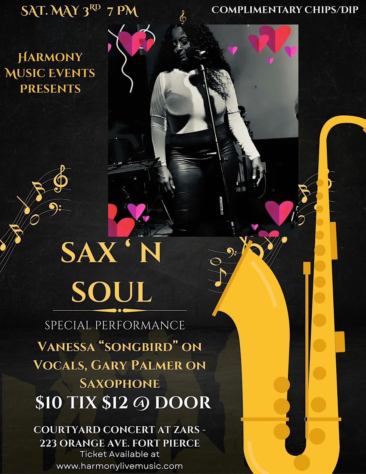 SAX 'N SOUL - Special Concert Performance in an intimate setting, 3 May | Event in Fort Pierce | AllEvents
