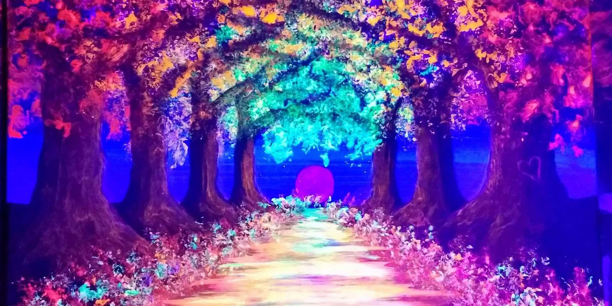 Autumn is Aglow Blacklight - Paint and Sip by Classpop!™, 1 August | Event in Danville | AllEvents