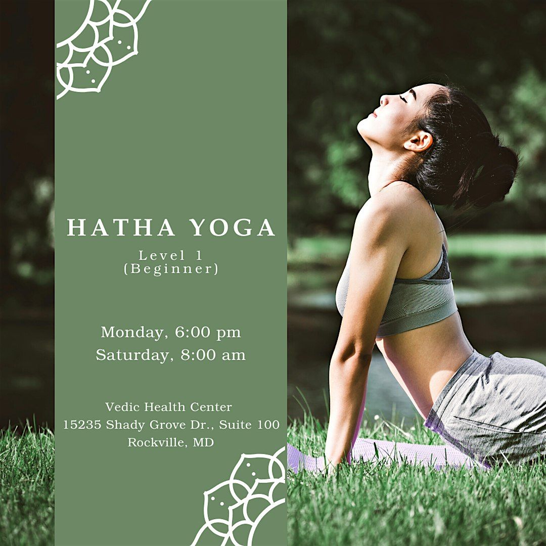 Hatha Yoga for Beginners, Vedic Health, Rockville, 11 October to