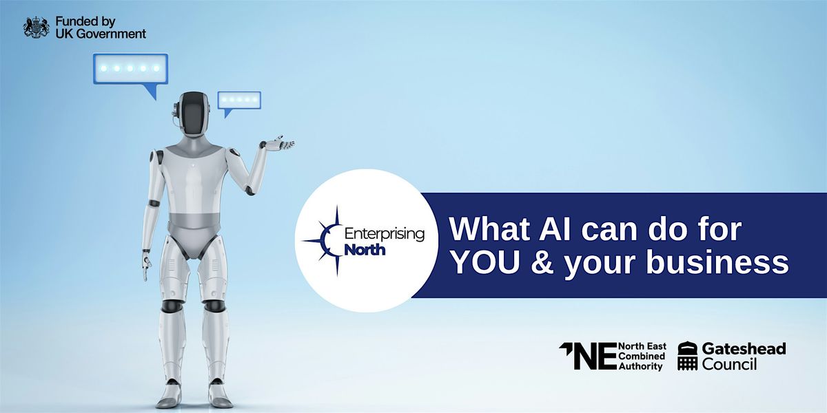 What AI can do for YOU and your new business, 26 November | Event in Newcastle | AllEvents