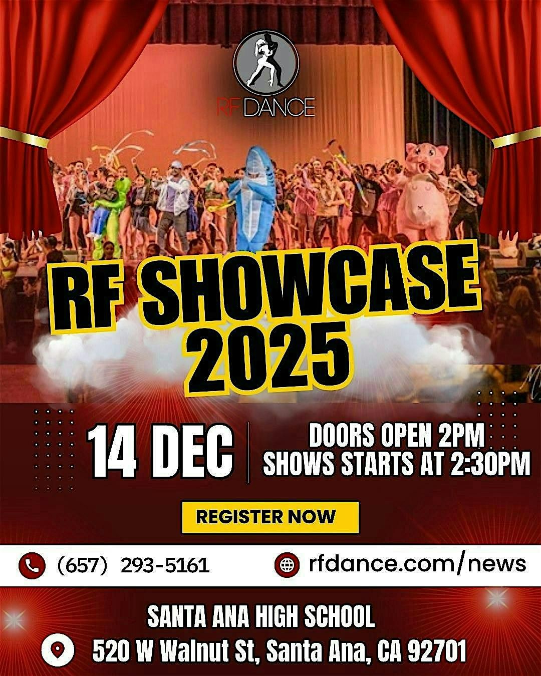 RF Showcase 2025, 14 December | Event in Santa Ana | AllEvents