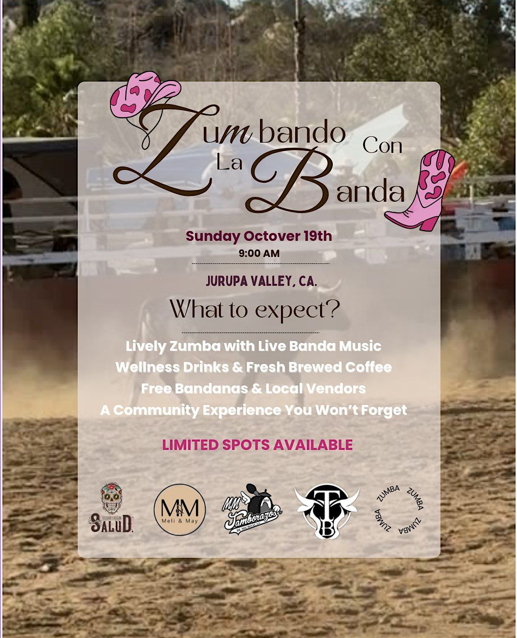 Zumbando con la Banda, 19 October | Event in Jurupa Valley | AllEvents