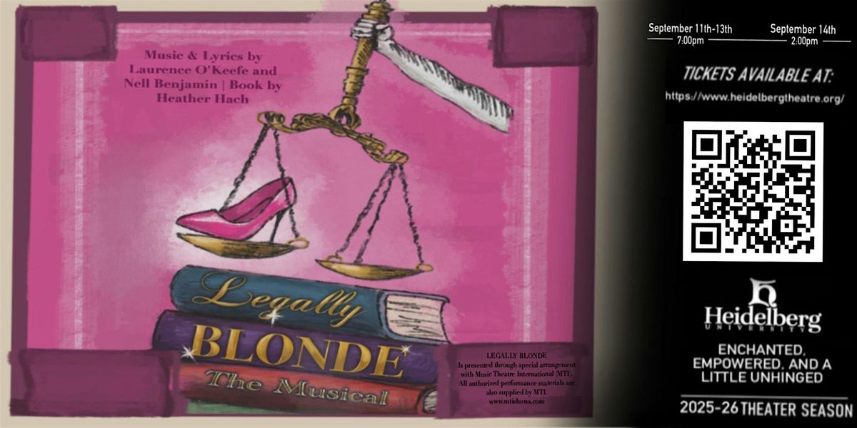 Legally Blonde the Musical!, 12 September | Event in Tiffin | AllEvents