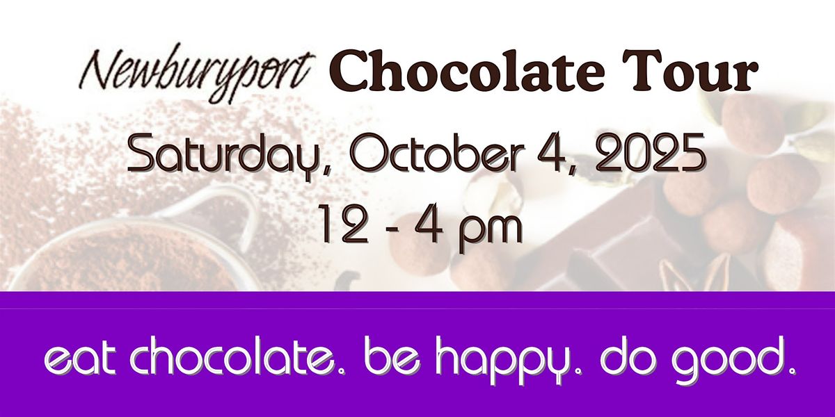 Newburyport Chocolate Tour - 4 Oct 2025, 12-4 PM, 4 October | Event in Newburyport | AllEvents