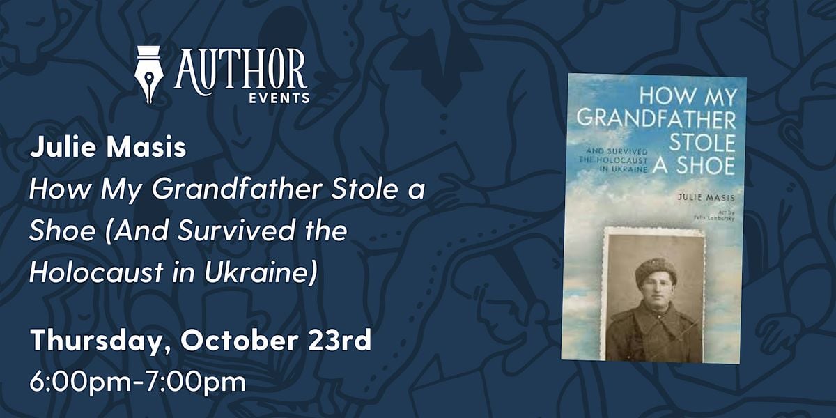 Author Event with Julie Masis, 23 October | Event in Manchester | AllEvents
