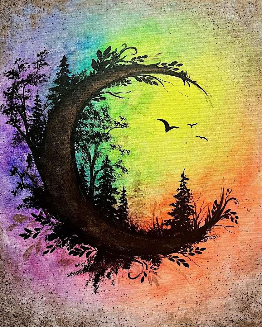 Paint and Sip - Lunar Grove - St. Charles, IL, 23 August | Event in St. Charles | AllEvents