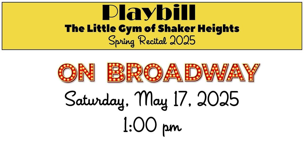 TLG Shaker Spring Dance Recital | Event in Cleveland | AllEvents