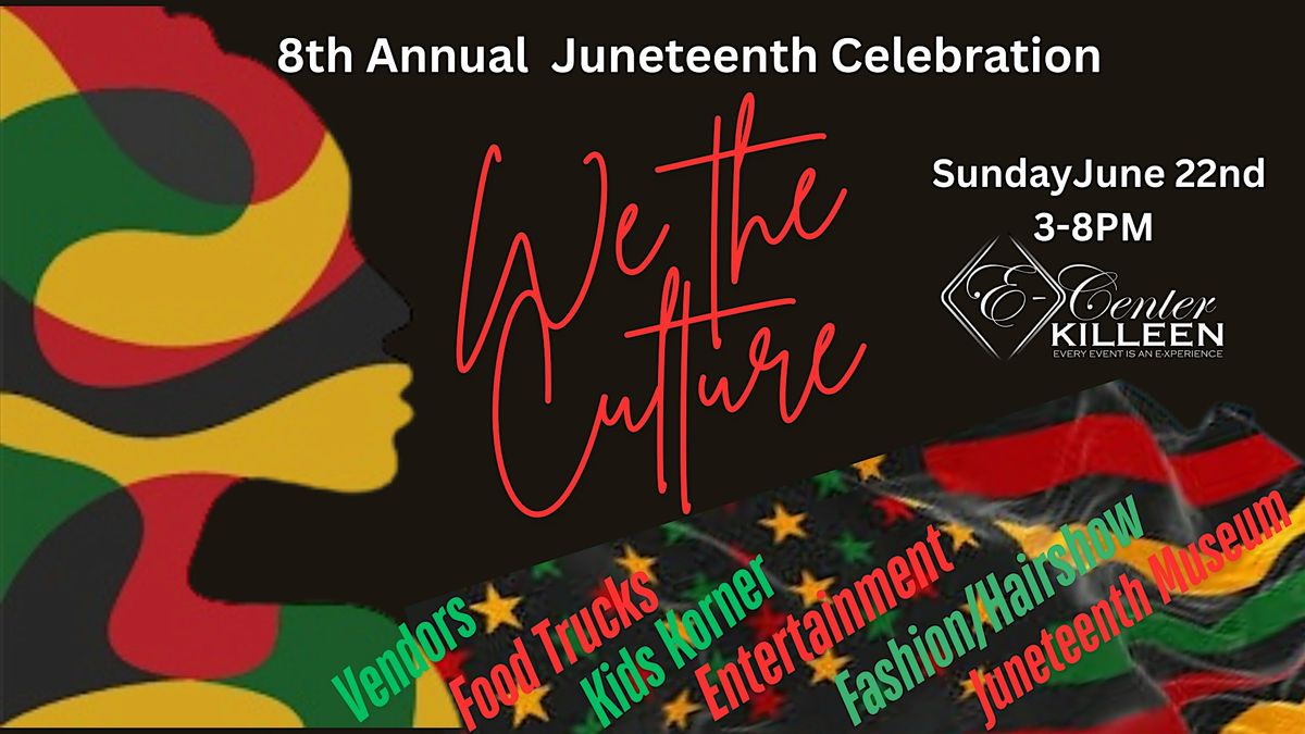 8th Annual Juneteenth Celebration, 22 June | Event in Killeen | AllEvents