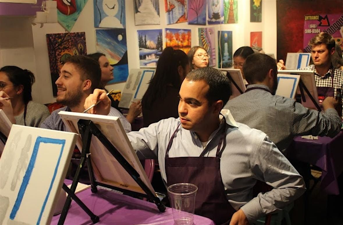 Copy of Paint, Sip, and Unwind: NYC’s Premier Art Night Out | Event in New York | AllEvents