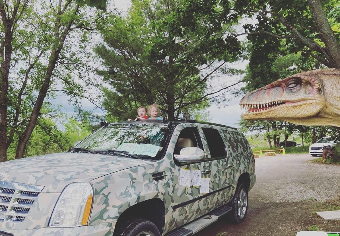 Dinosaur DriveThru Monday August 24th COVID 19 Safe, Indian River