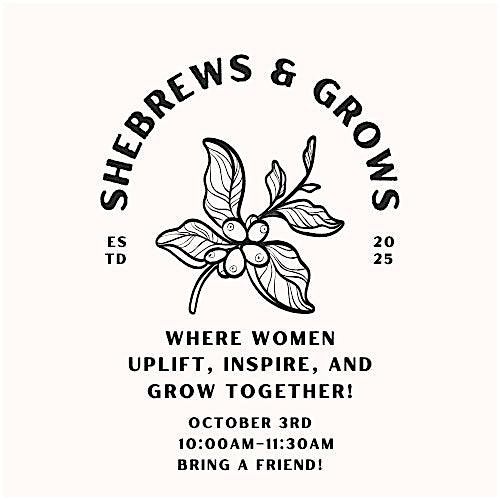 SheBrews & Grows at The Table Coffee Meetup for Women, 3 October | Event in St. Cloud | AllEvents