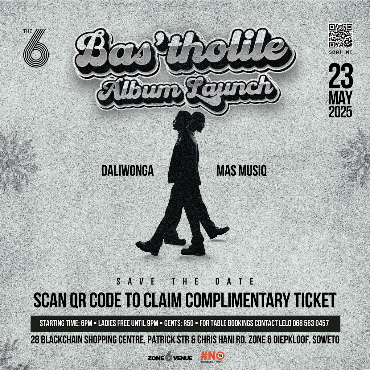BAS’THOLILE ALBUM LAUNCH - DALIWONGA, 23 May | Event in Soweto | AllEvents