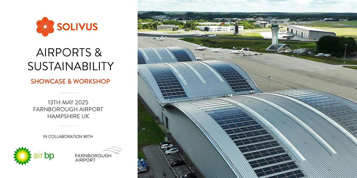 Airports & Sustainability Showcase & Workshop, 13 May | Event in Farnborough | AllEvents