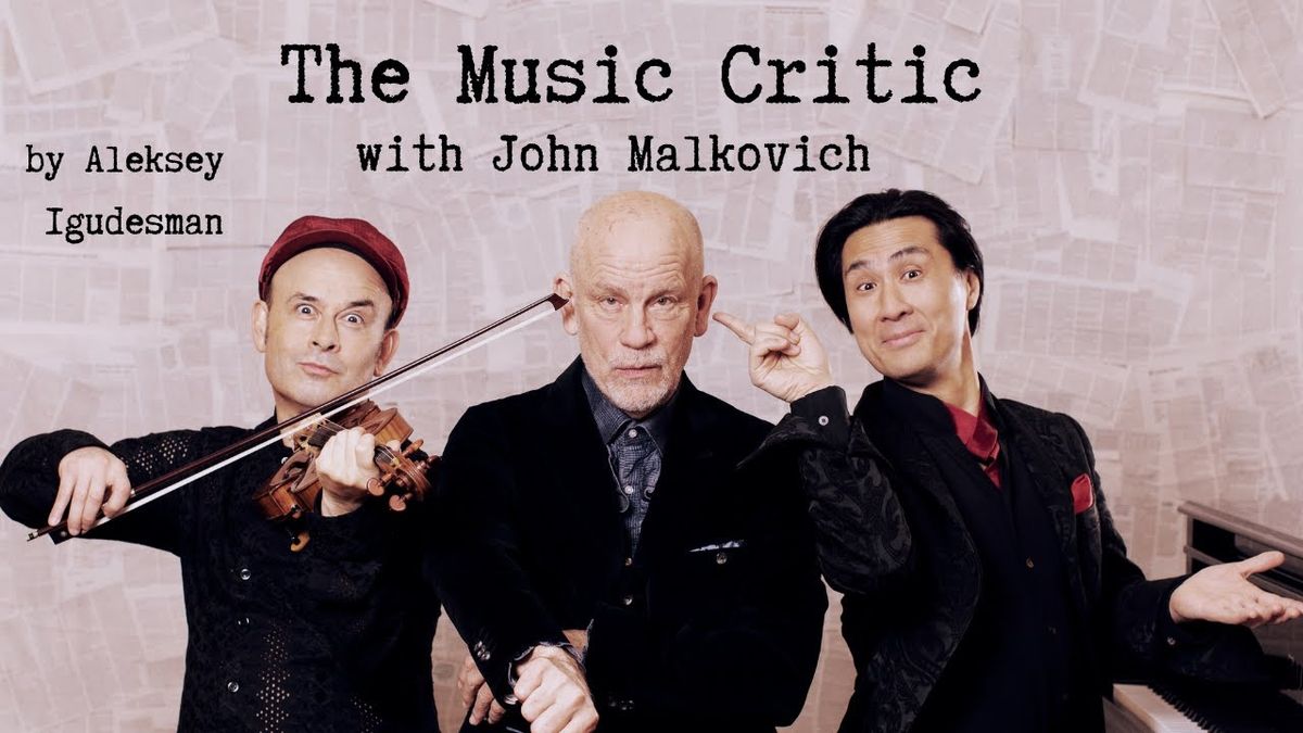 John Malkovich in The Music Critic at McCarter Theatre Center, 17 April | Event in Princeton | AllEvents