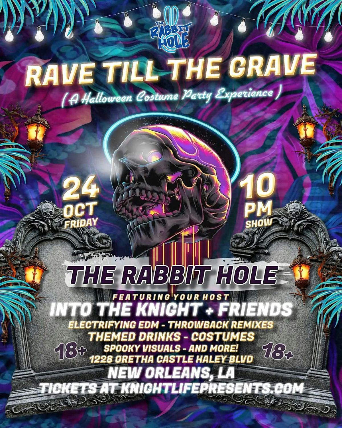 RAVE TILL THE GRAVE, 24 October | Event in New Orleans | AllEvents