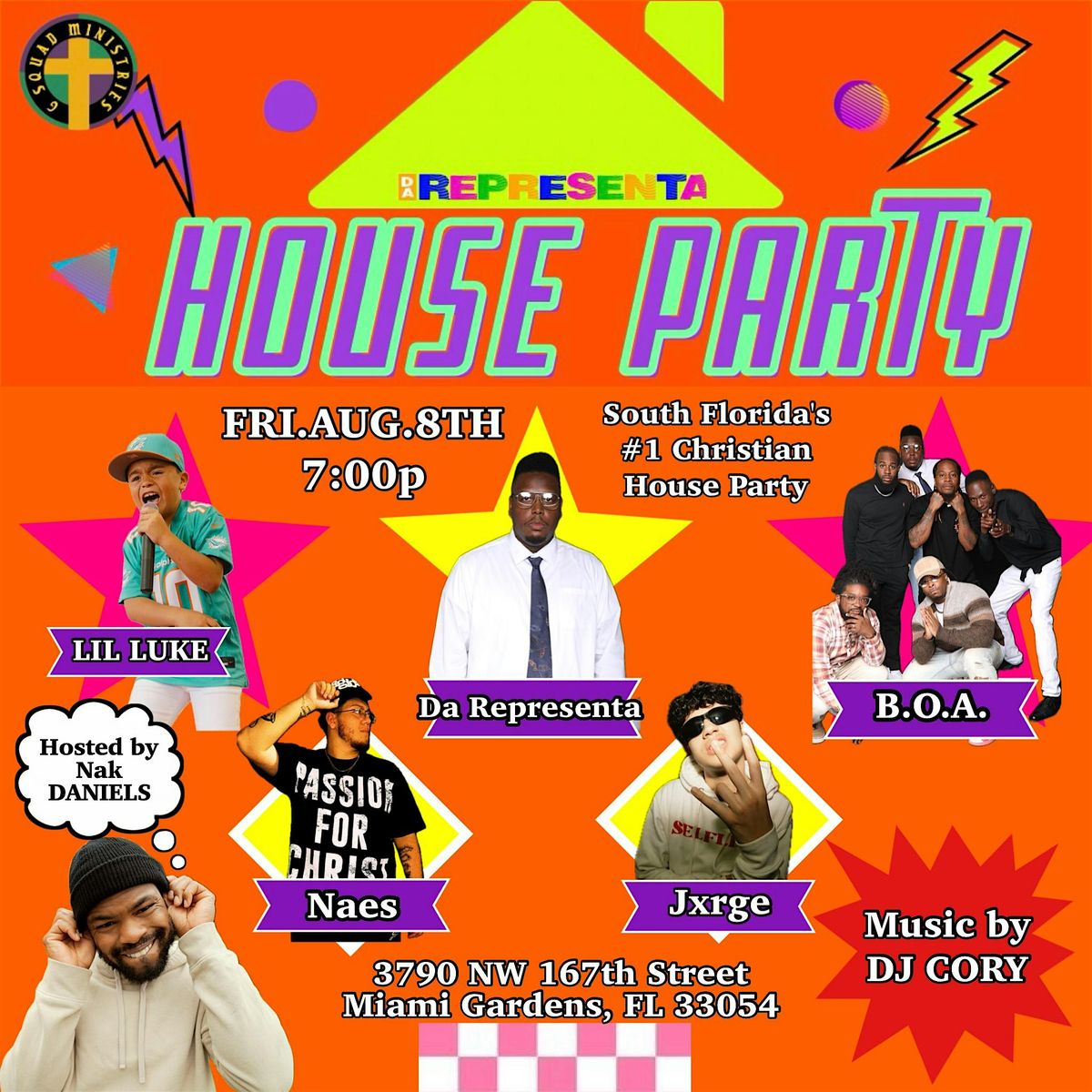 House Party, 8 August | Event in Opa-locka | AllEvents