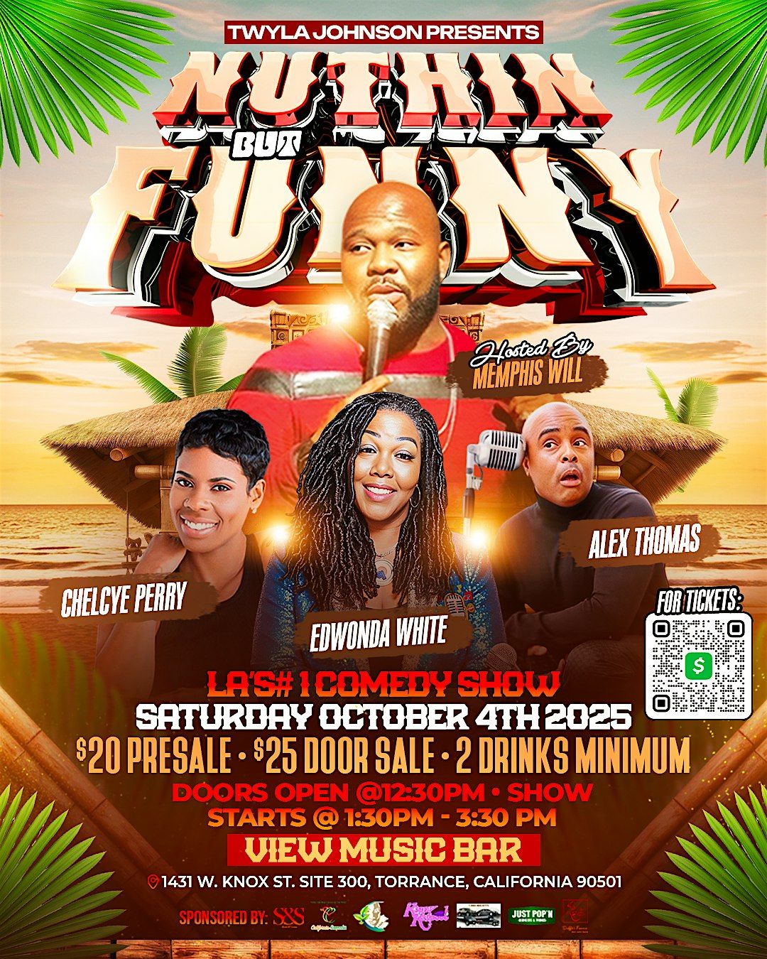 NUTHIN BUT FUNNY DAY TIME COMEDY SHOW | Event in Torrance | AllEvents