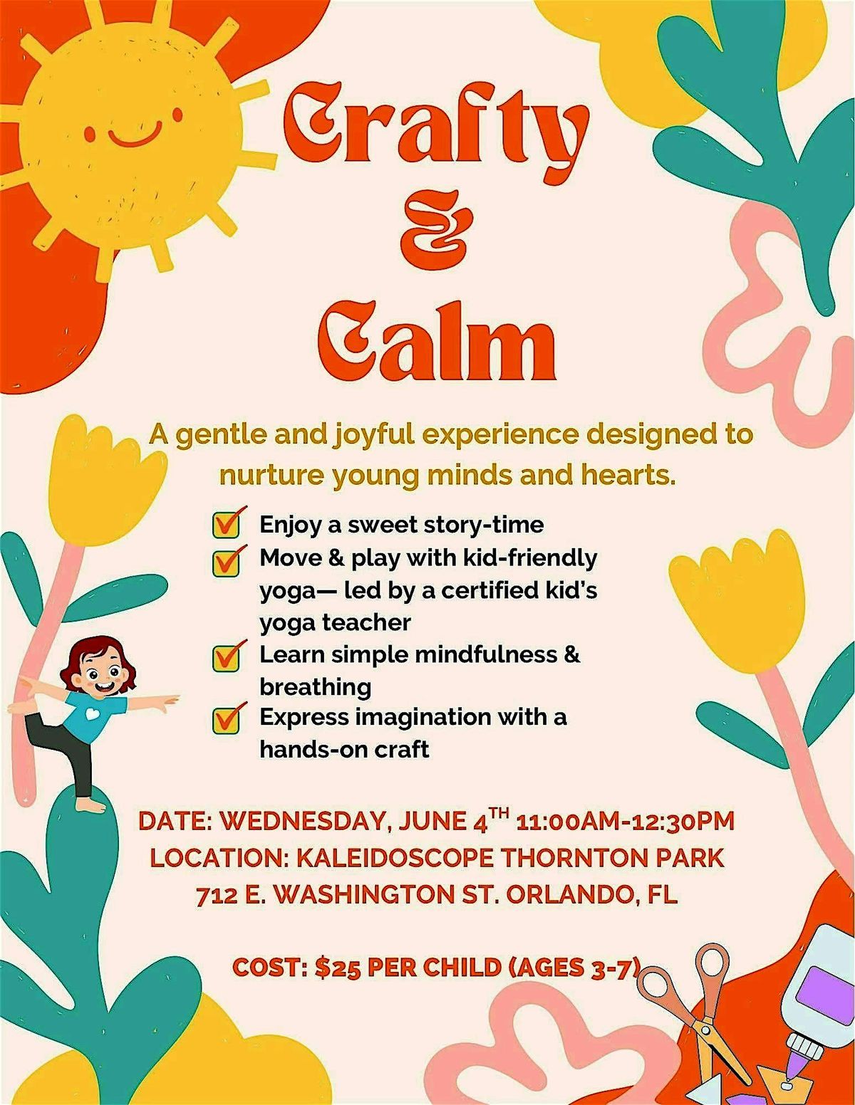 Crafty & Calm, 4 June | Event in Orlando | AllEvents