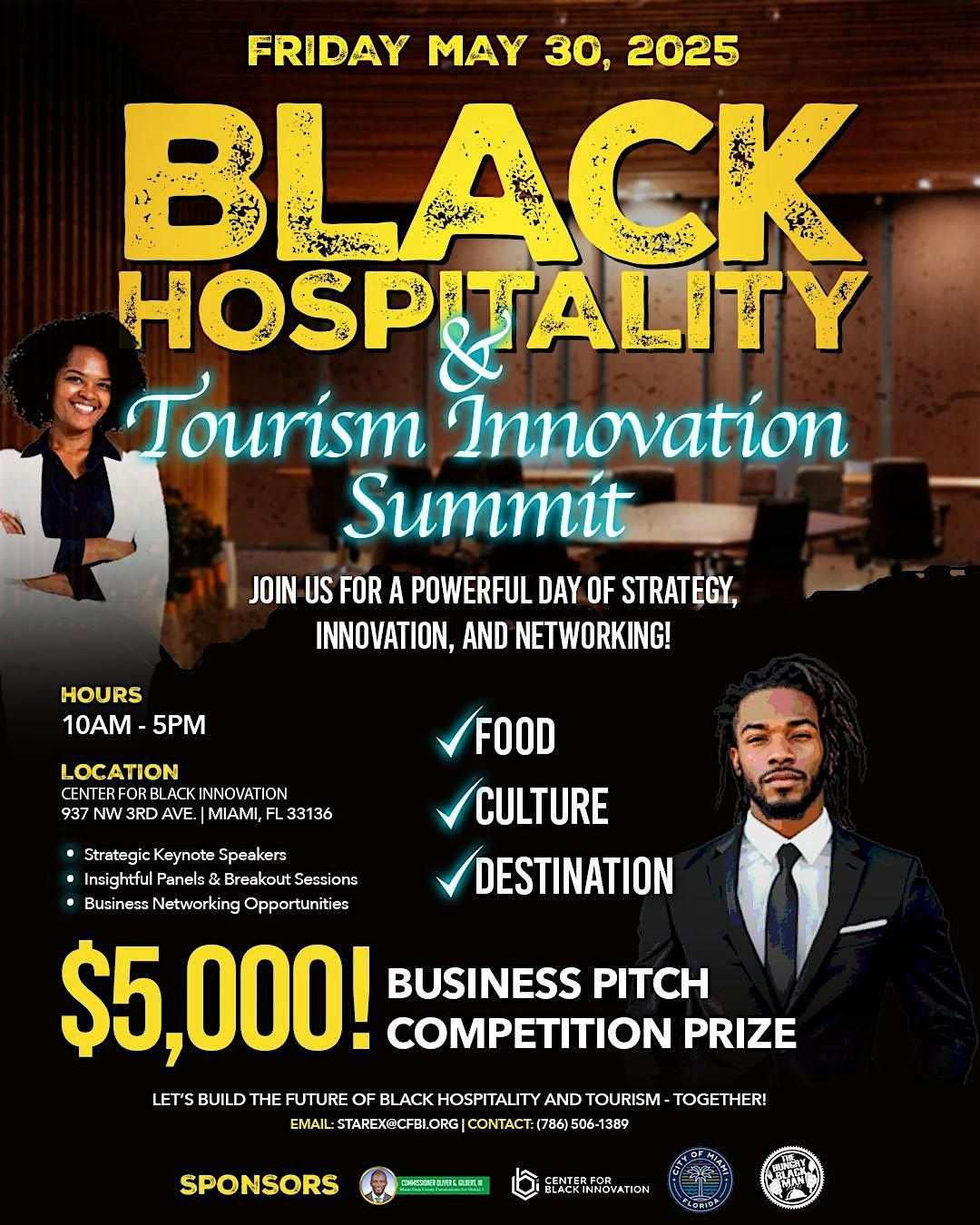 Black Hospitality & Tourism Innovation Summit, 30 May | Event in Miami | AllEvents