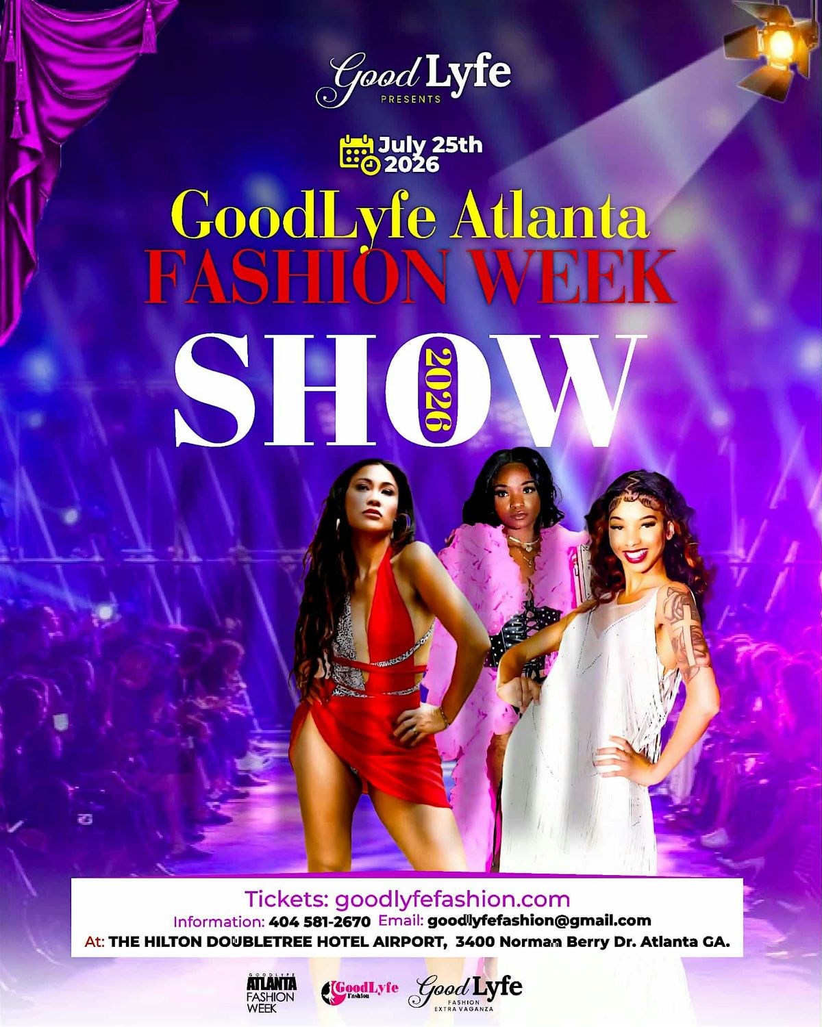 GoodLyfe Atlanta Fashion Week Show 2026, 26 July | Event in Atlanta | AllEvents