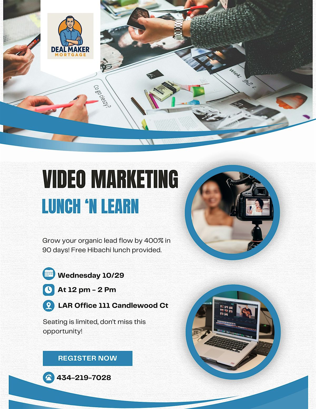 Video and Social Marketing Lunch 'n Learn, 29 October | Event in Lynchburg | AllEvents