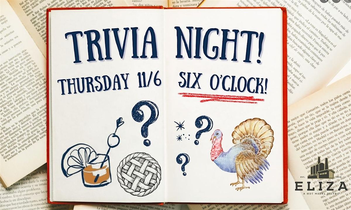 Trivia Night 11/6/2025, 6 November | Event in Pittsburgh | AllEvents