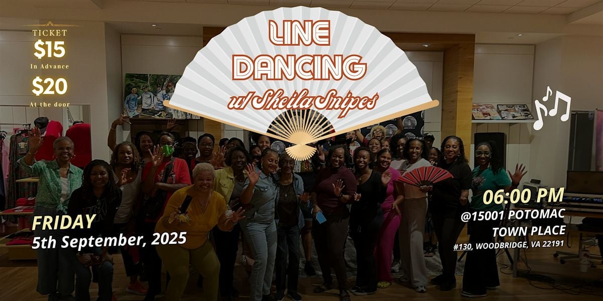 Line Dance with Sheila Snipes., 5 September | Event in Woodbridge | AllEvents