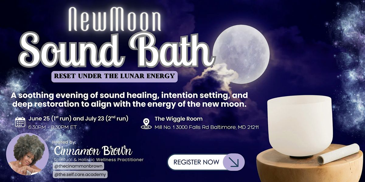 New Moon Sound Bath | Event in Baltimore | AllEvents