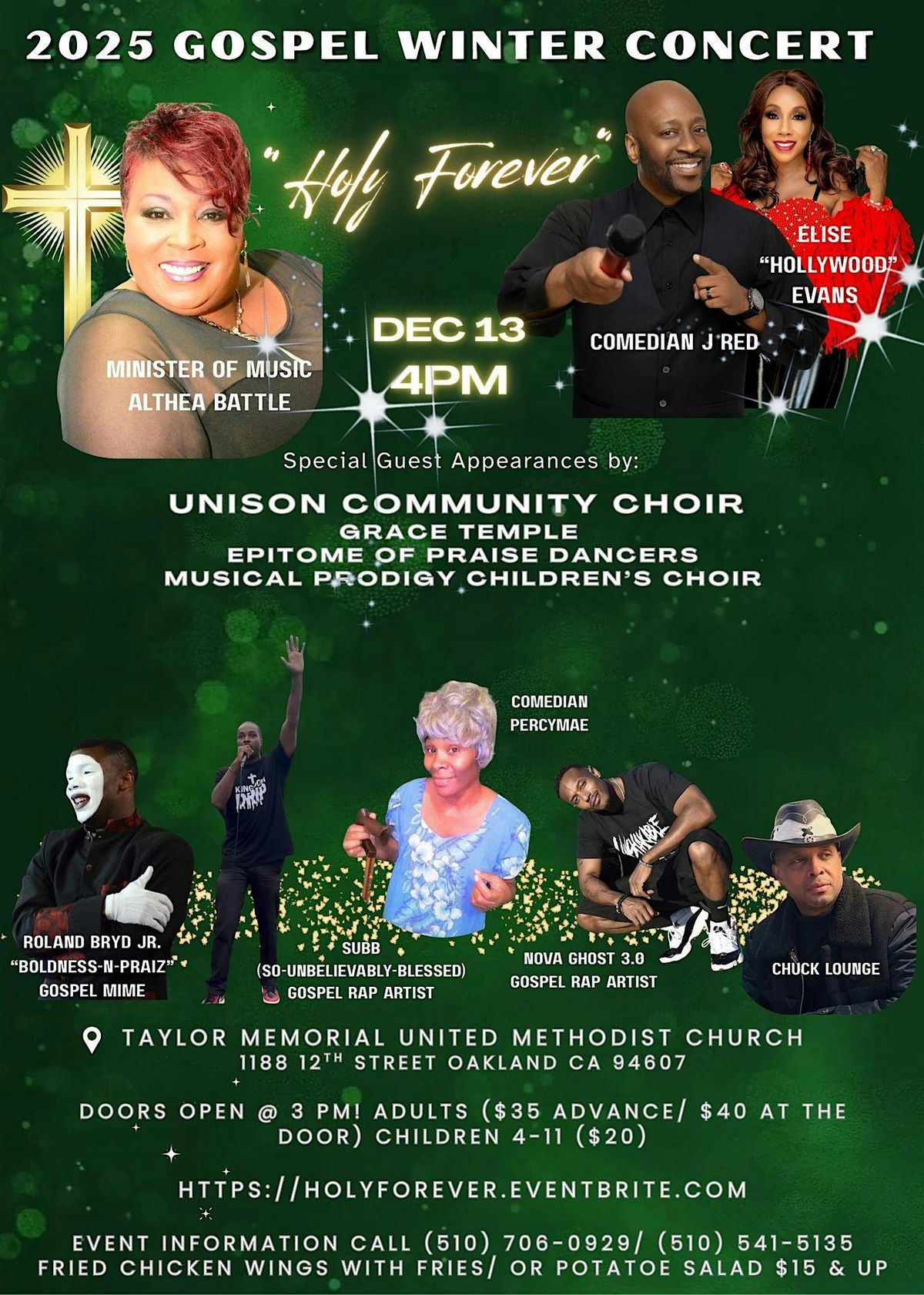 Holy Forever, 13 December | Event in Oakland | AllEvents