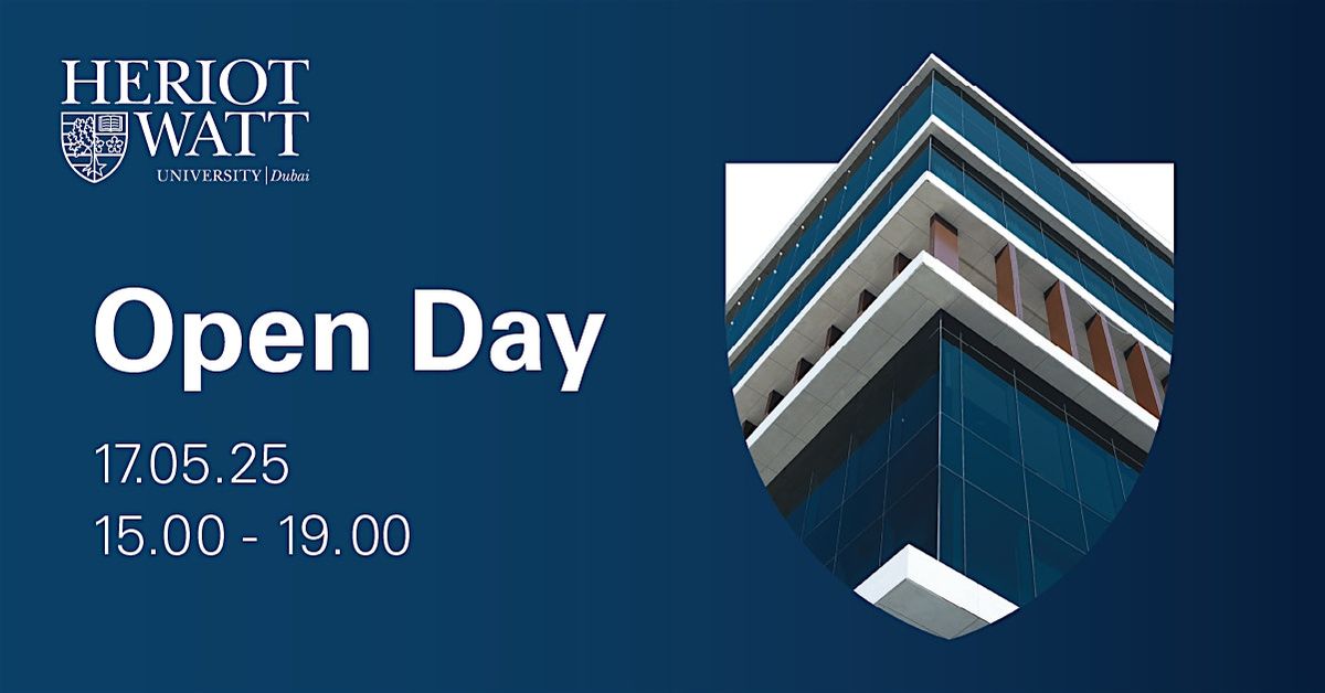 Heriot-Watt University May, Open Day 2025, 17 May | Event in Dubai | AllEvents
