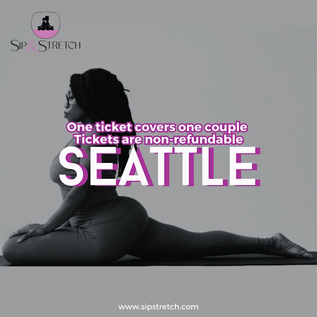 AUG 22 - 8PM | Seattle | Sip & Stretch Couples Yoga Date Night, 22 August | Event in Seattle | AllEvents