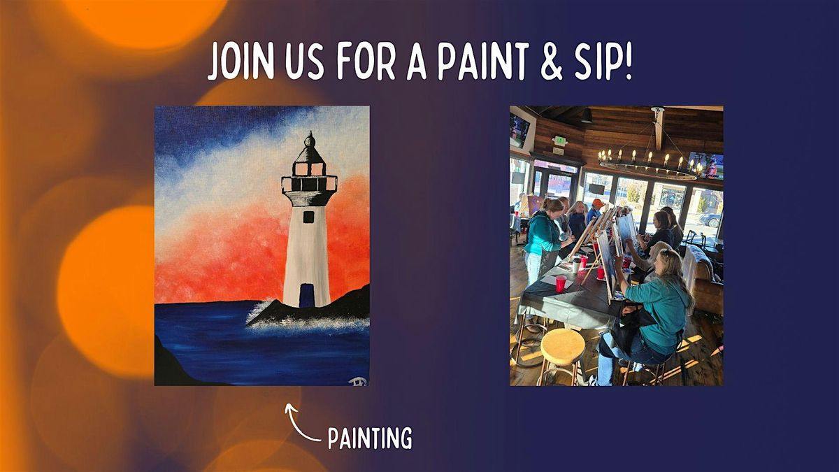 Paint & Sip - Bronco Lighthouse at MECO Coffee!, 24 August | Event in Frederick | AllEvents