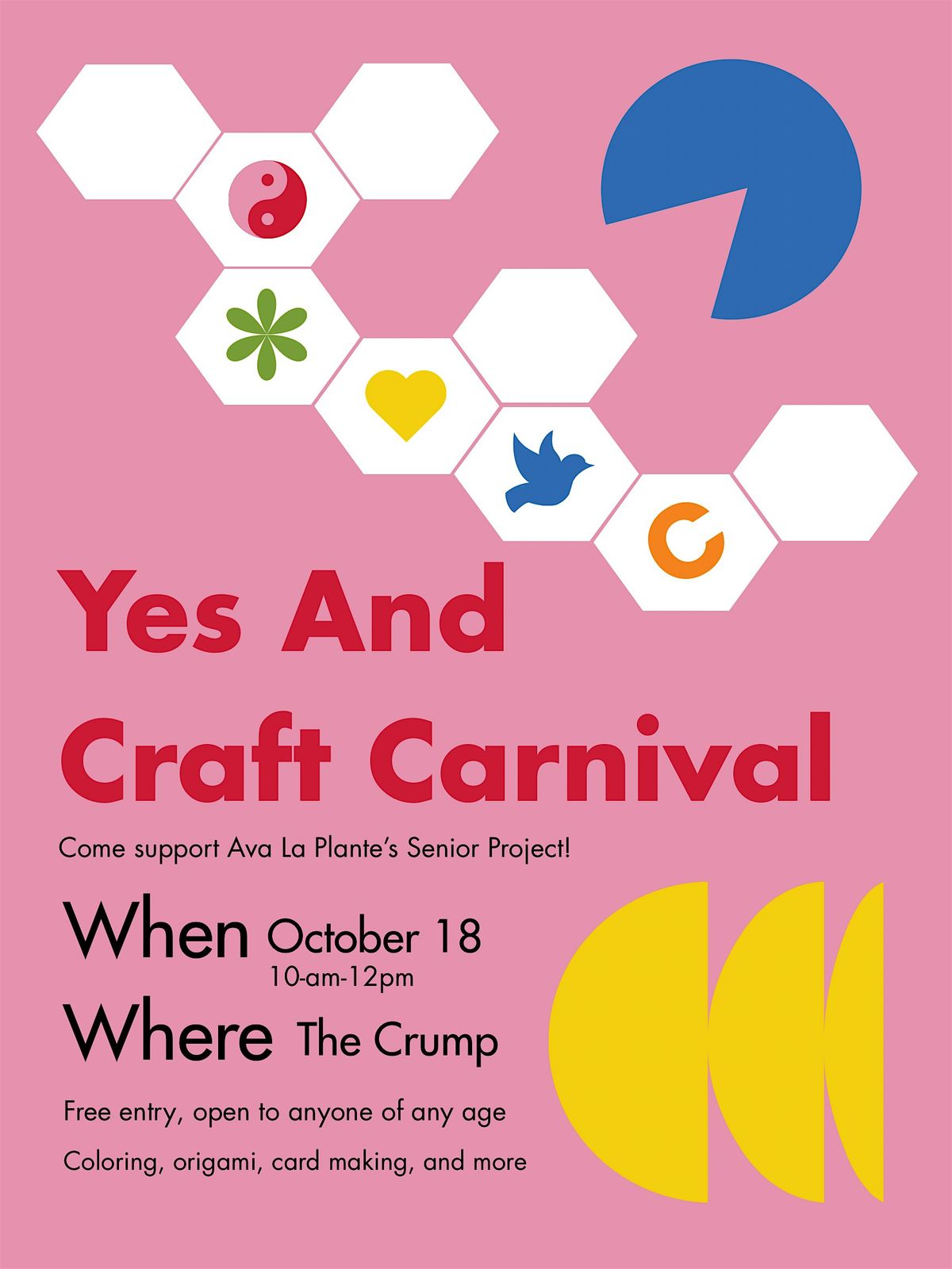 Yes And: Crump Craft Carnival, 18 October | Event in Columbus | AllEvents